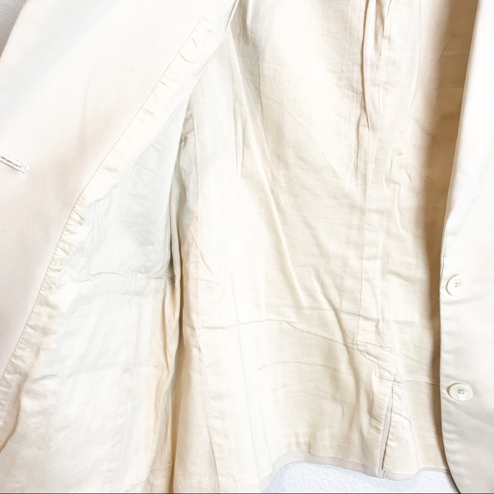 Banana Republic Tan Blazer Jacket - Picture 3 of 5